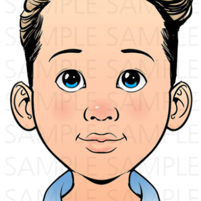 Sparkling Face Practice Board - Julian Sparkling Face Practice Board - Julian